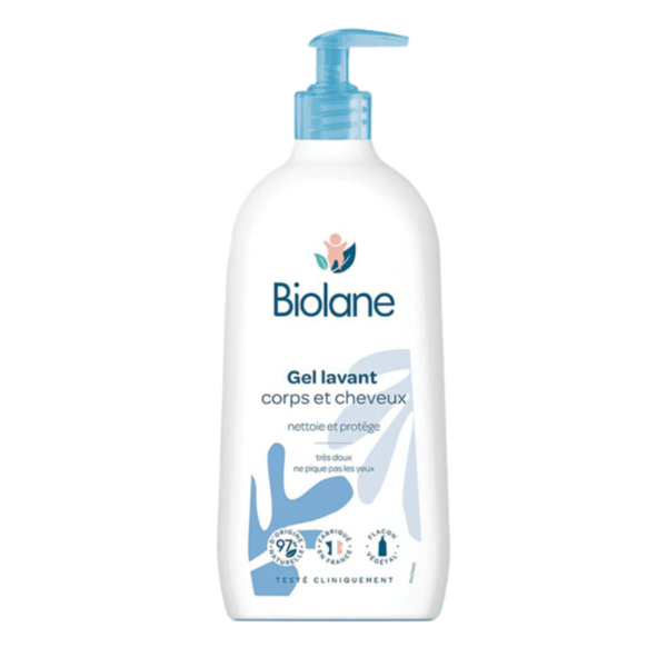 biolane gel corps et cheveux en ml png
