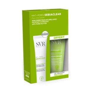 Pack soin matifiant+gel moussant 55ml offret