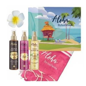 Summer body and hair care pink