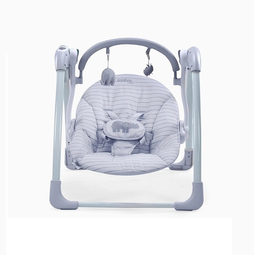 Balancoire musicale pour bebe Papa Hippo Asalvo ()