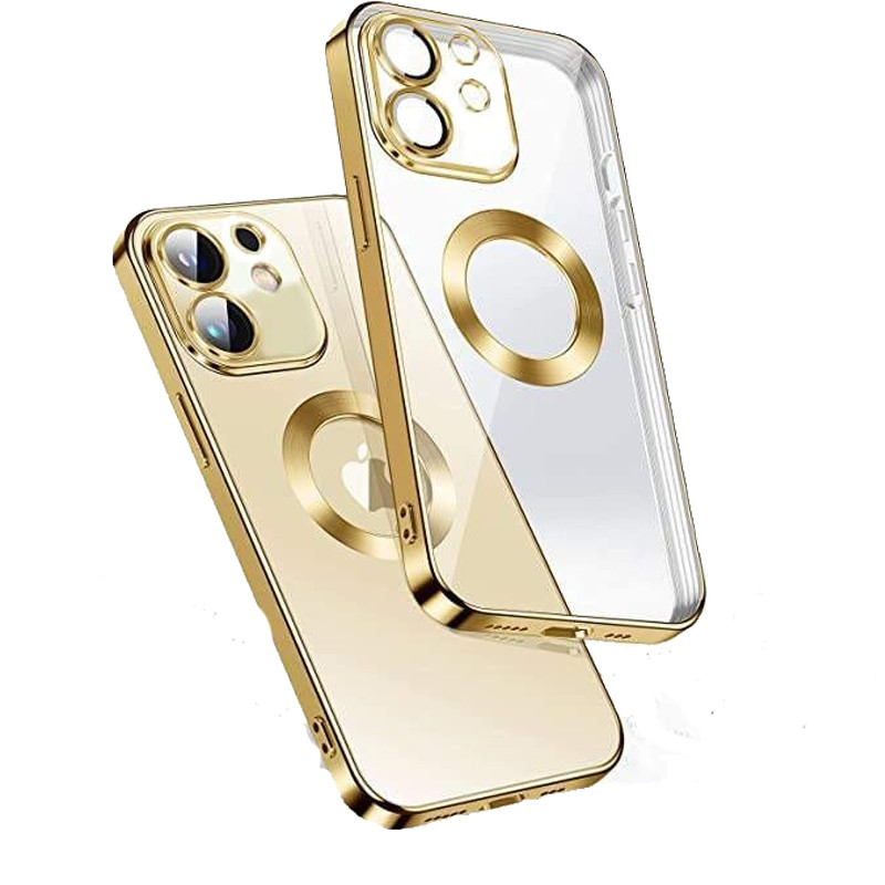 coque avec magsafe pour iphone gold